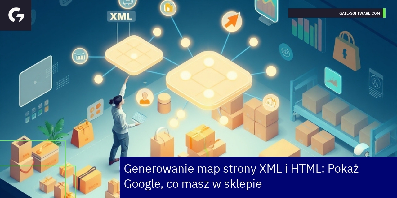 Schemat mapy strony SEO dla sklepu internetowego