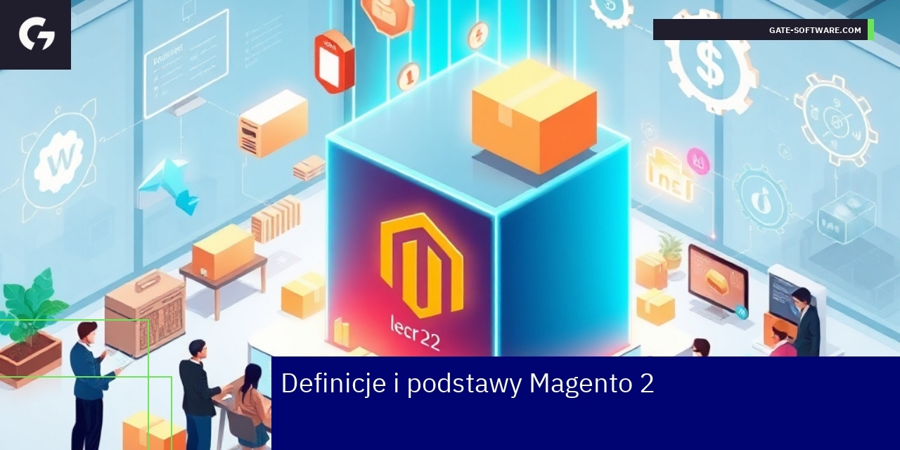 Schemat działania platformy Magento 2 dla biznesu