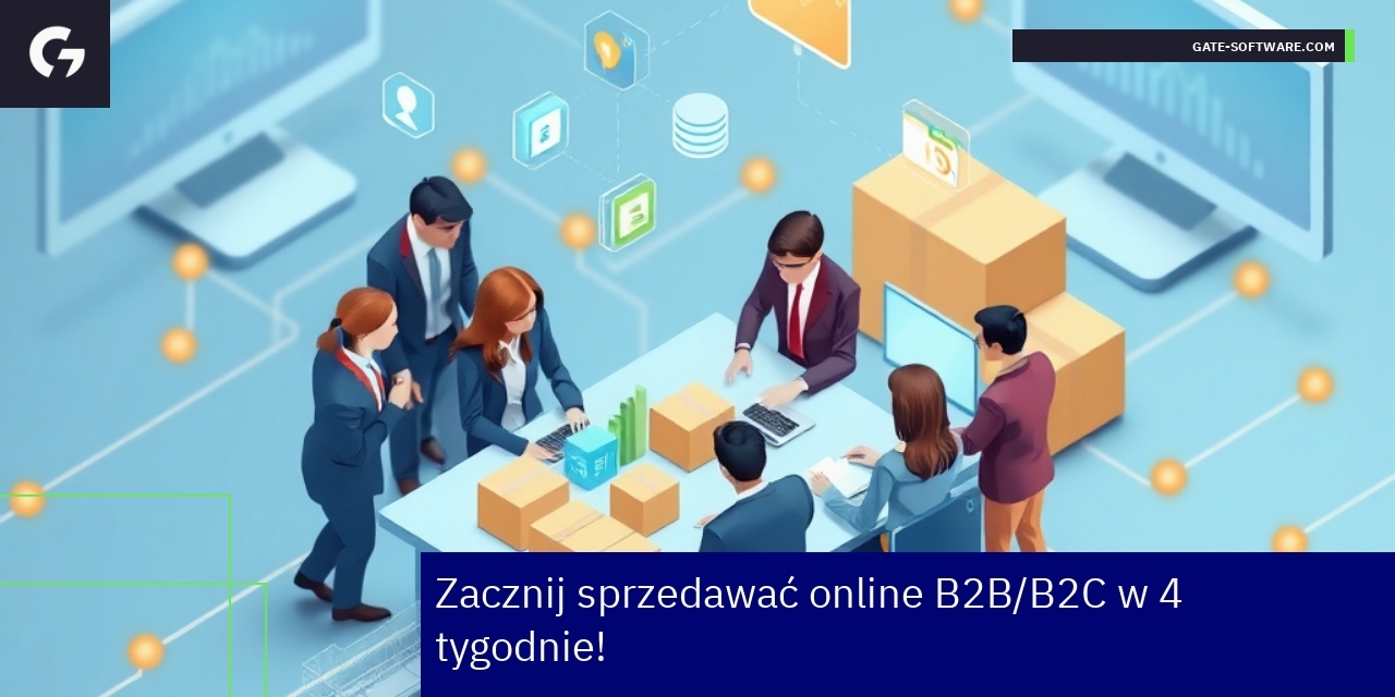 Schemat wdrożenia platformy sprzedaży Hyva online