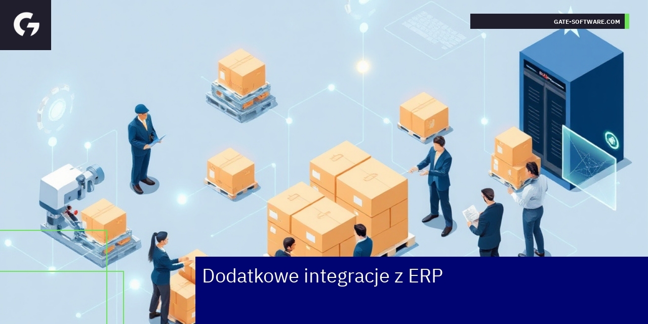 Schemat integracji ERP z systemami biznesowymi