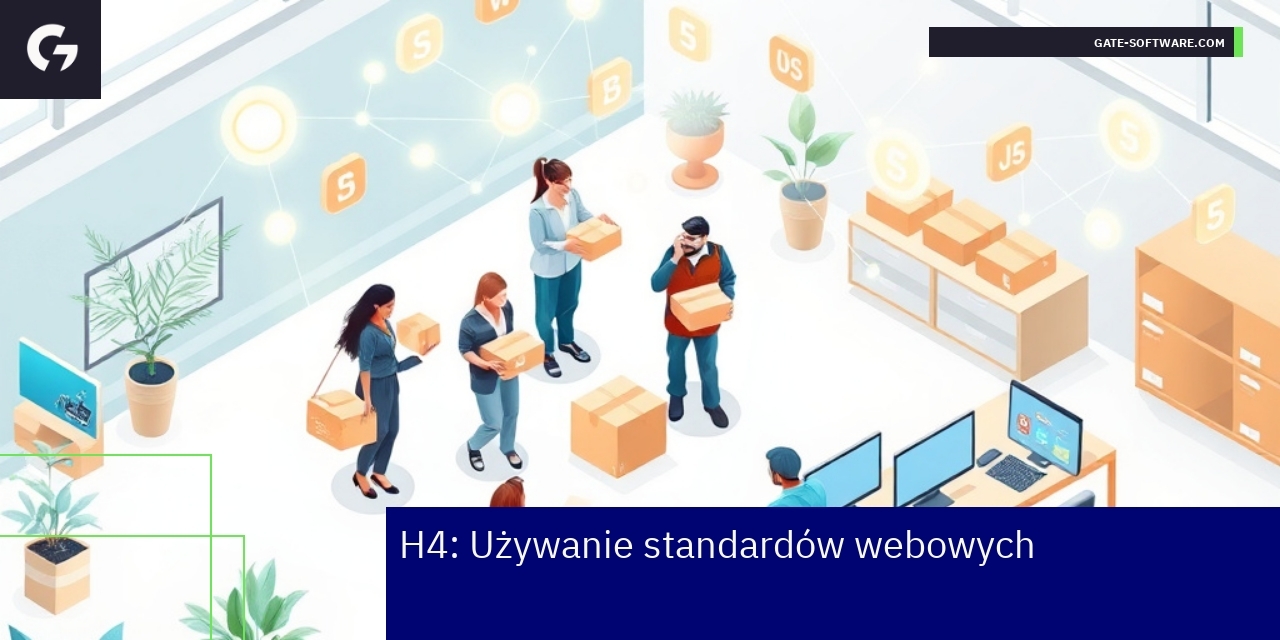 Schemat standardów webowych w Hyva platformie