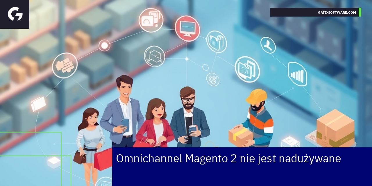 Schemat integracji kanałów sprzedaży Magento 2