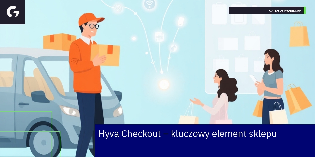 ekran sklepu z hyva checkout na różnych urządzeniach