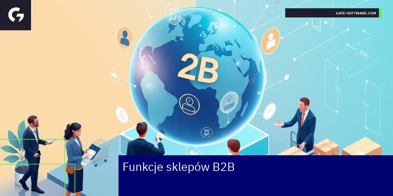 Schemat funkcji i integracji w sklepie B2B