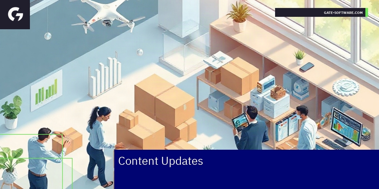 Graphic showing content update benefits for SEO