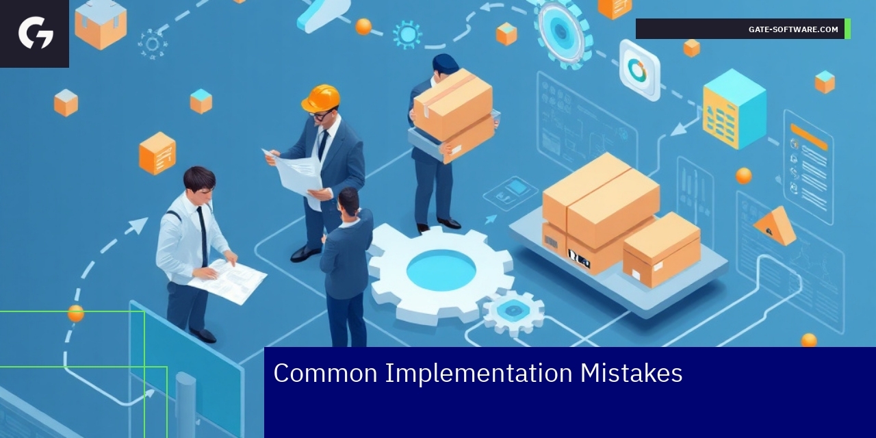 Illustration of B2B software challenges and solutions