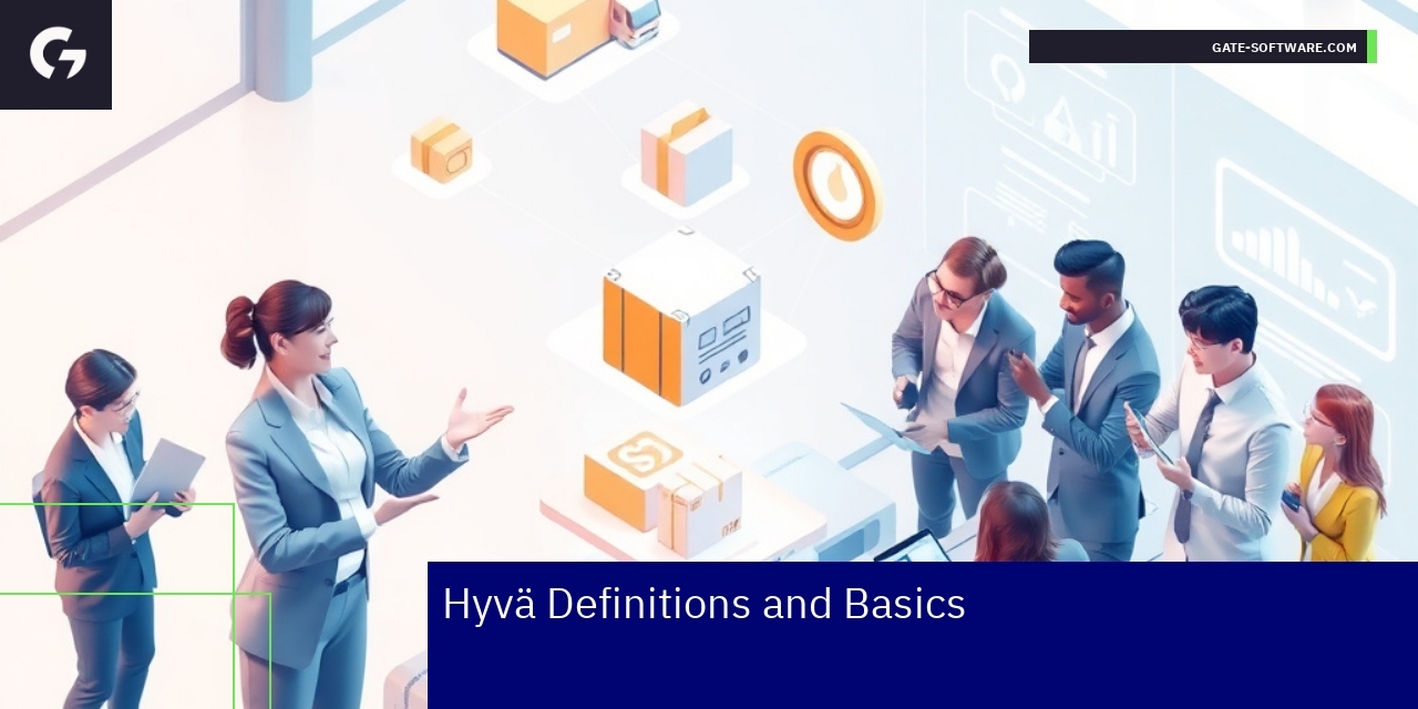 Modern Hyvä Magento frontend theme illustration