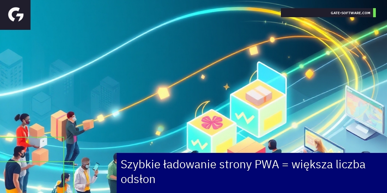 Schemat optymalizacji szybkości ładowania PWA