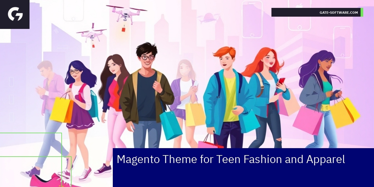 Young shoppers using mobile devices for fashion