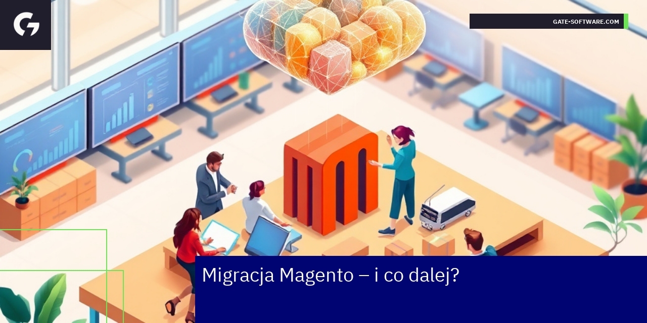 Schemat procesu migracji Magento na nową platformę