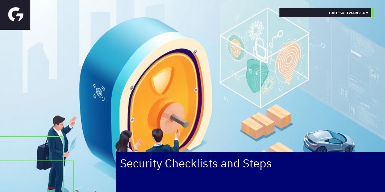 Checklist and process steps for Magento security
