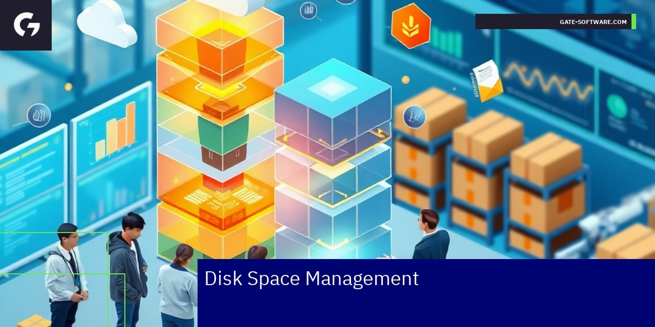 Disk space management workflow and storage optimization
