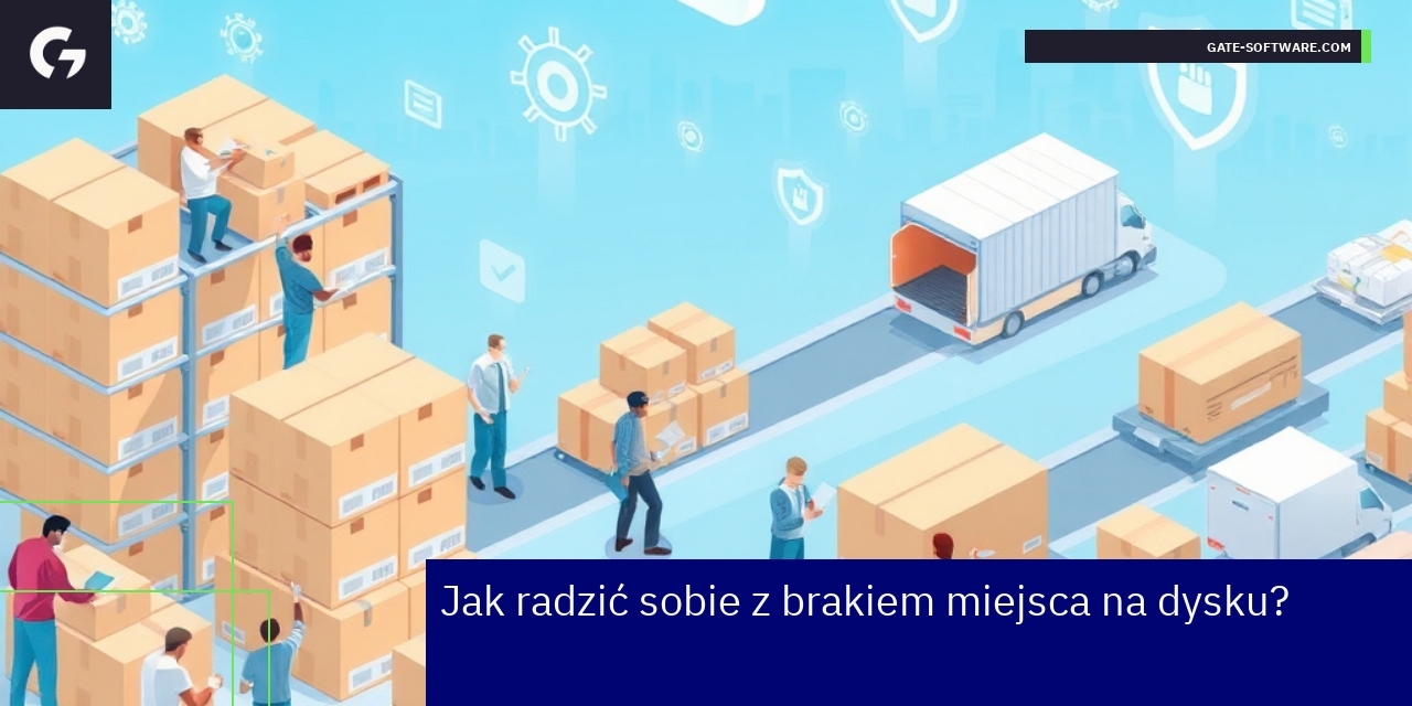 Monitorowanie i optymalizacja przestrzeni dyskowej e-commerce