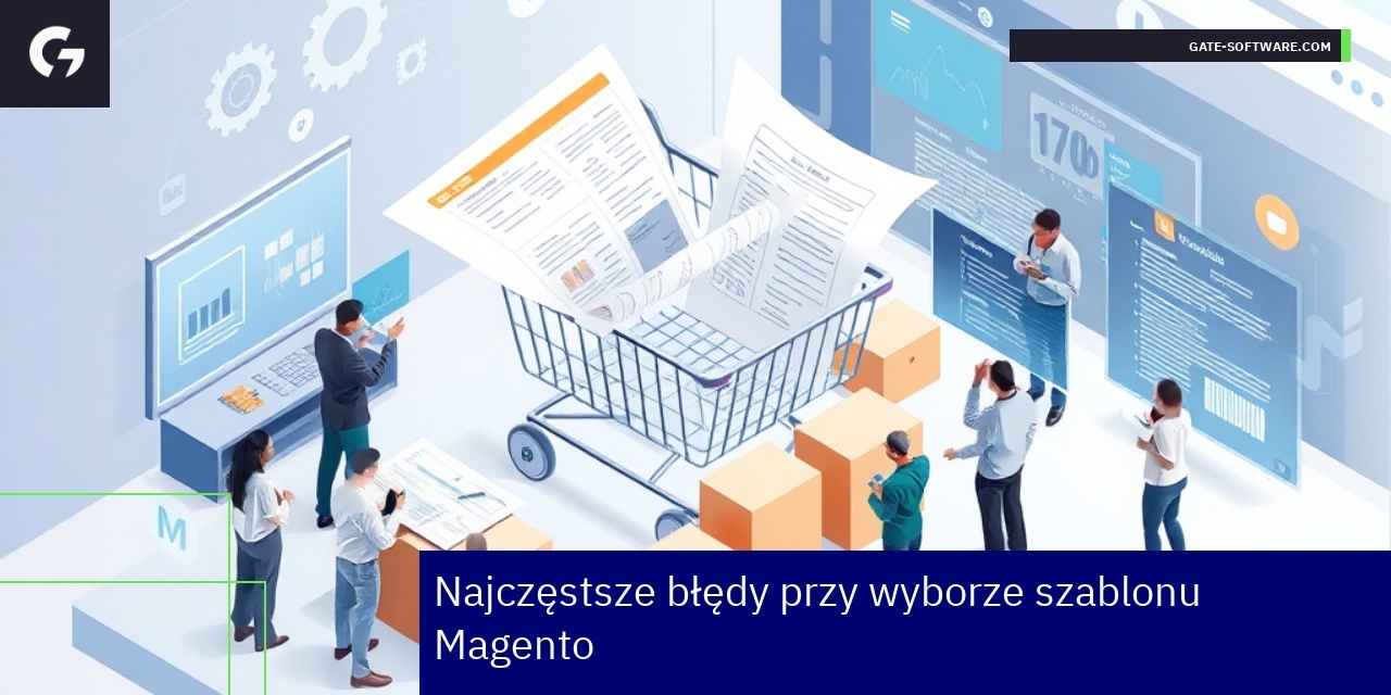 Schemat błędów przy wyborze szablonu Magento Hyva