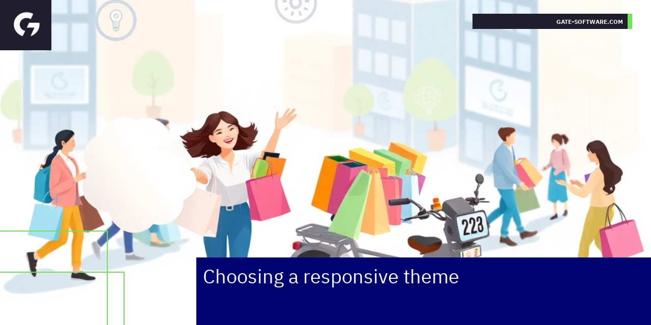 Mobile devices displaying responsive Magento website design