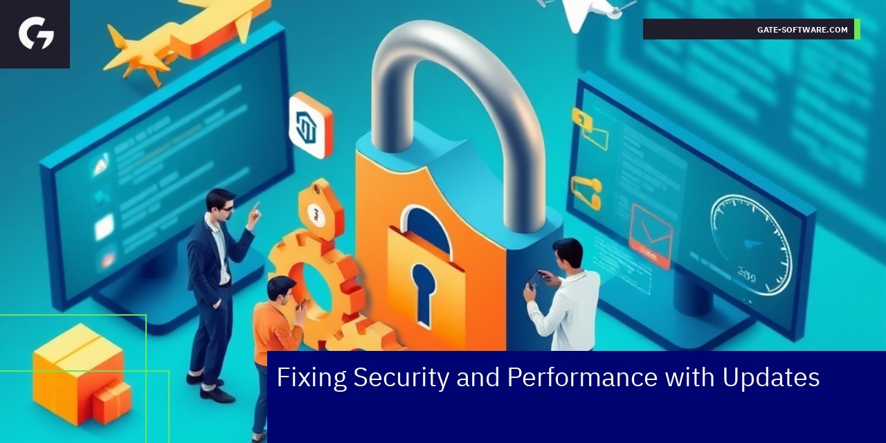 Magento update process and secure server icons