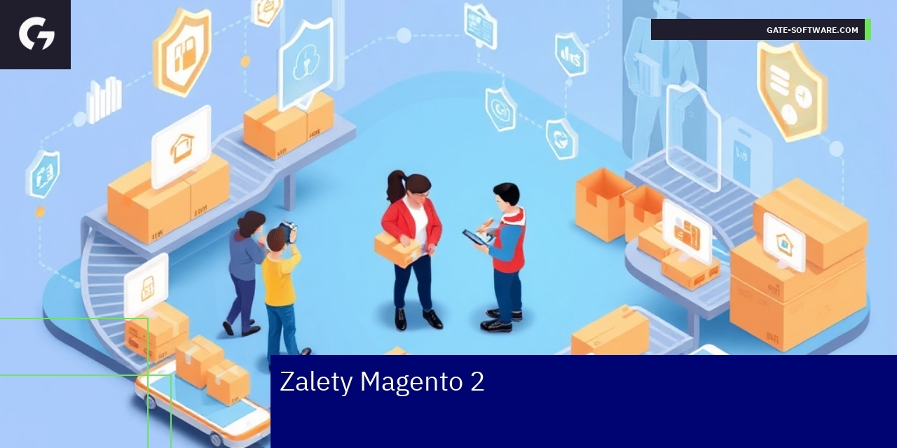 Zalety Magento 2 dla e-commerce Schemat integracji i bezpieczeństwa Magento 2