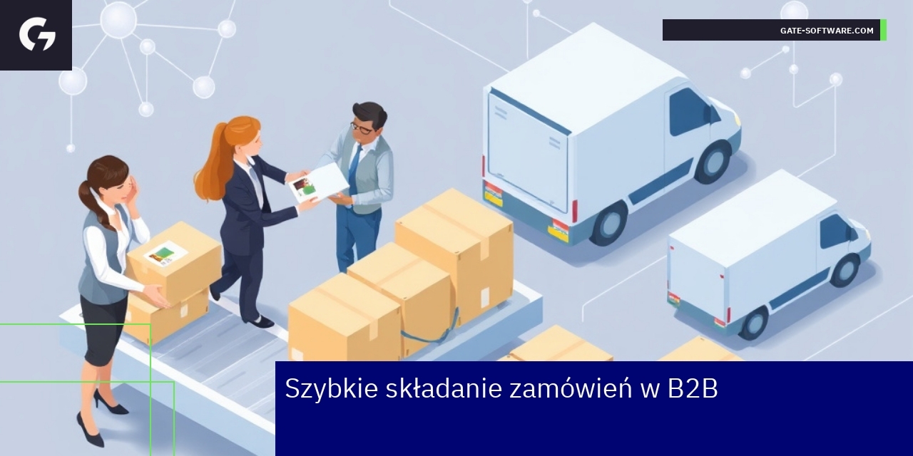 Efektywne składanie zamówień na platformie B2B Interfejs platformy B2B do zamówień online