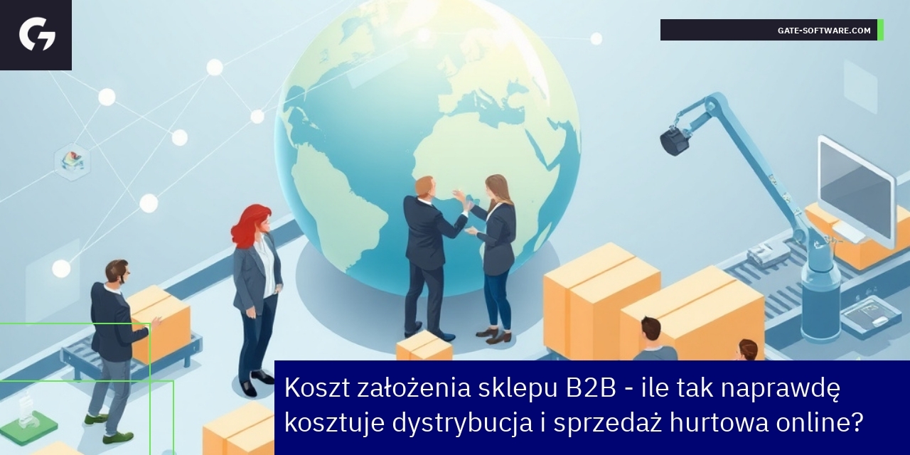 Schemat procesu zakładania sklepu B2B online