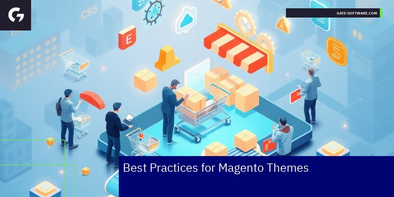 Diagram showing Magento theme performance and compatibility