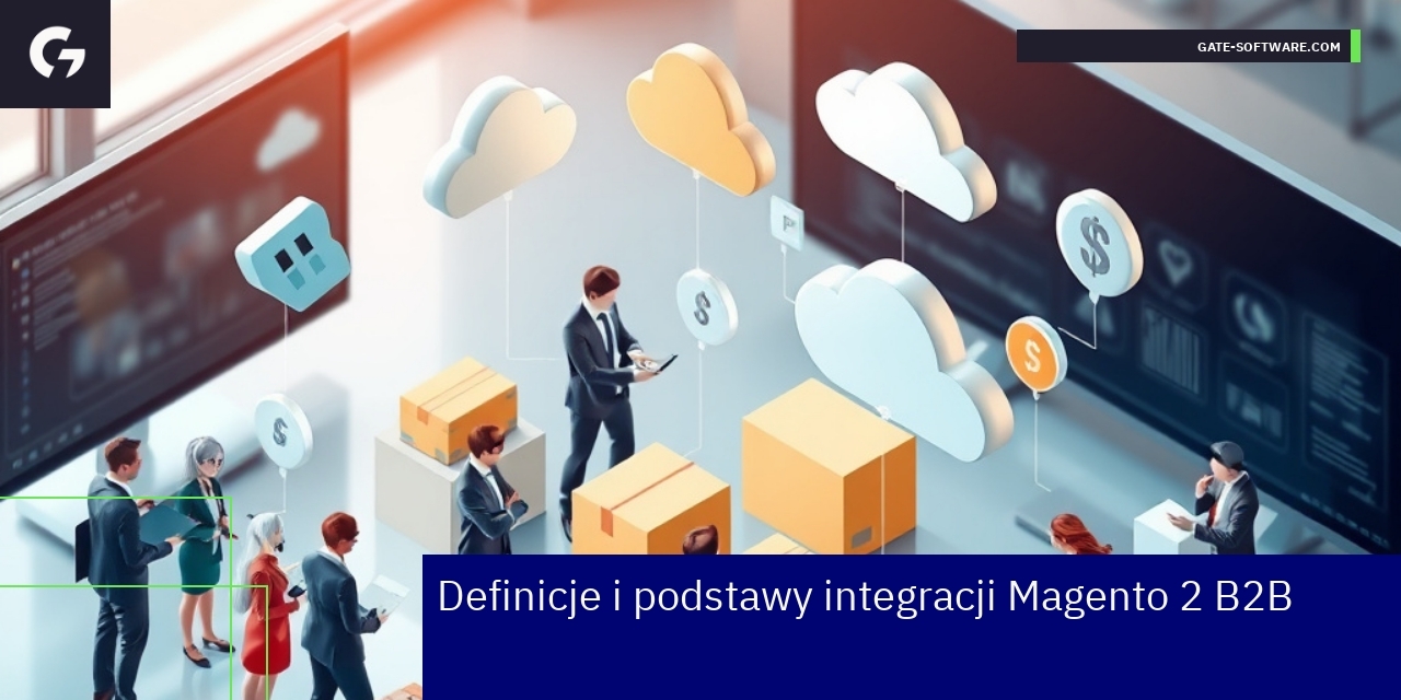 Schemat integracji systemów B2B Magento 2