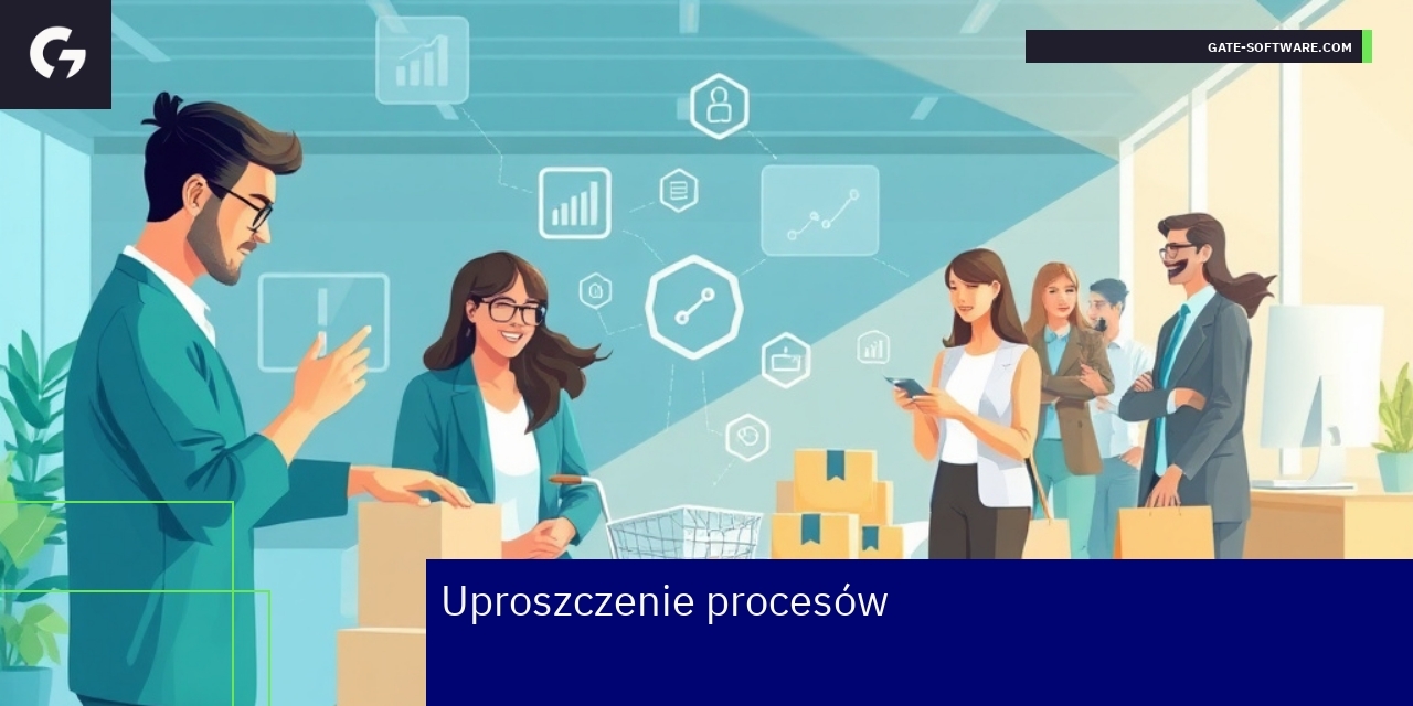 Ilustracja działania PWA w zarządzaniu sklepem