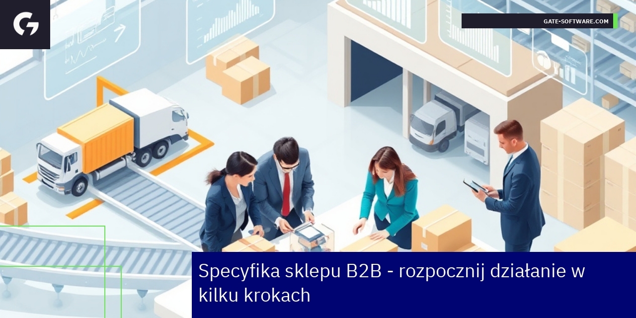 Schemat kroków uruchomienia sklepu B2B