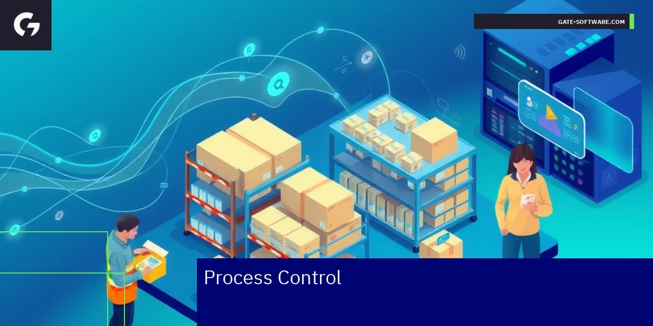 Diagram showing Hyva process control components