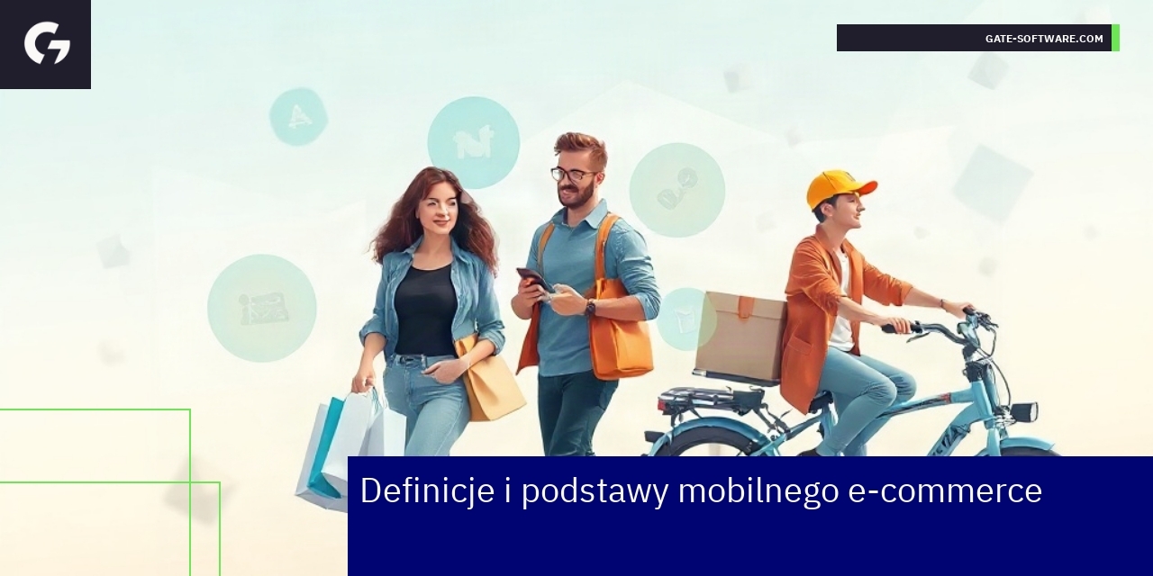 Smartfon i tablet przedstawiający e-commerce i technologie