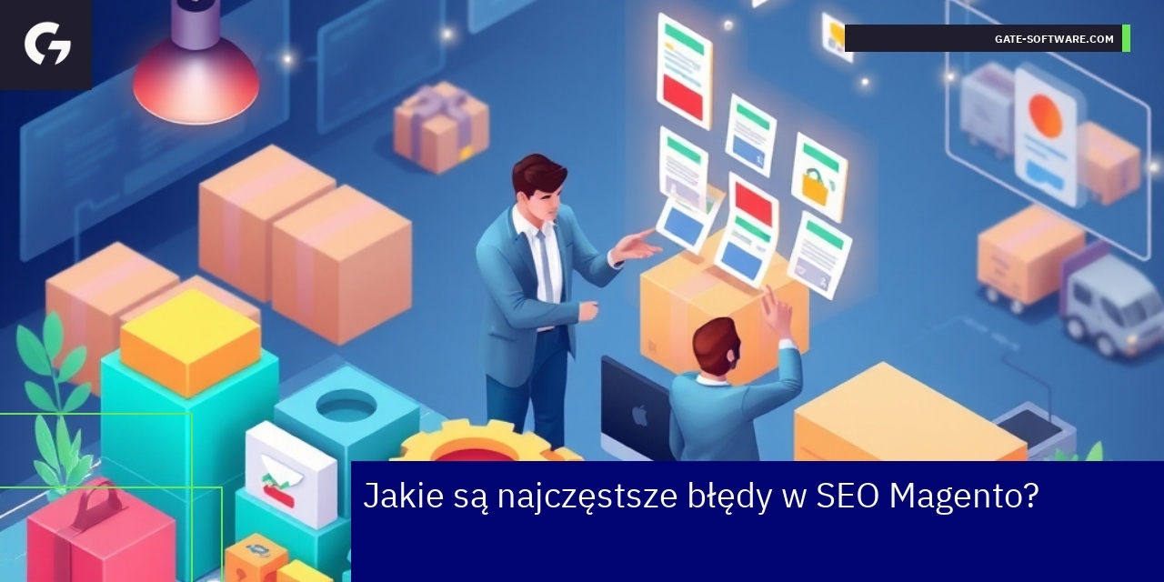 Schemat błędów SEO na platformie Magento