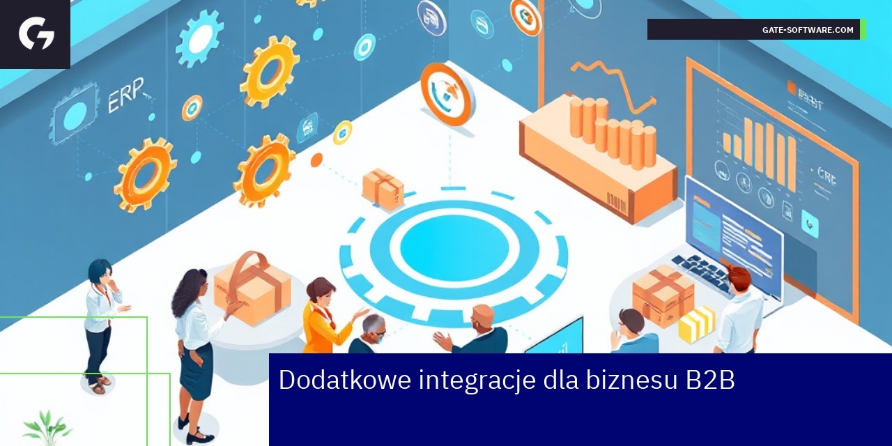 Schemat integracji i transformacji procesów sprzedaży B2B