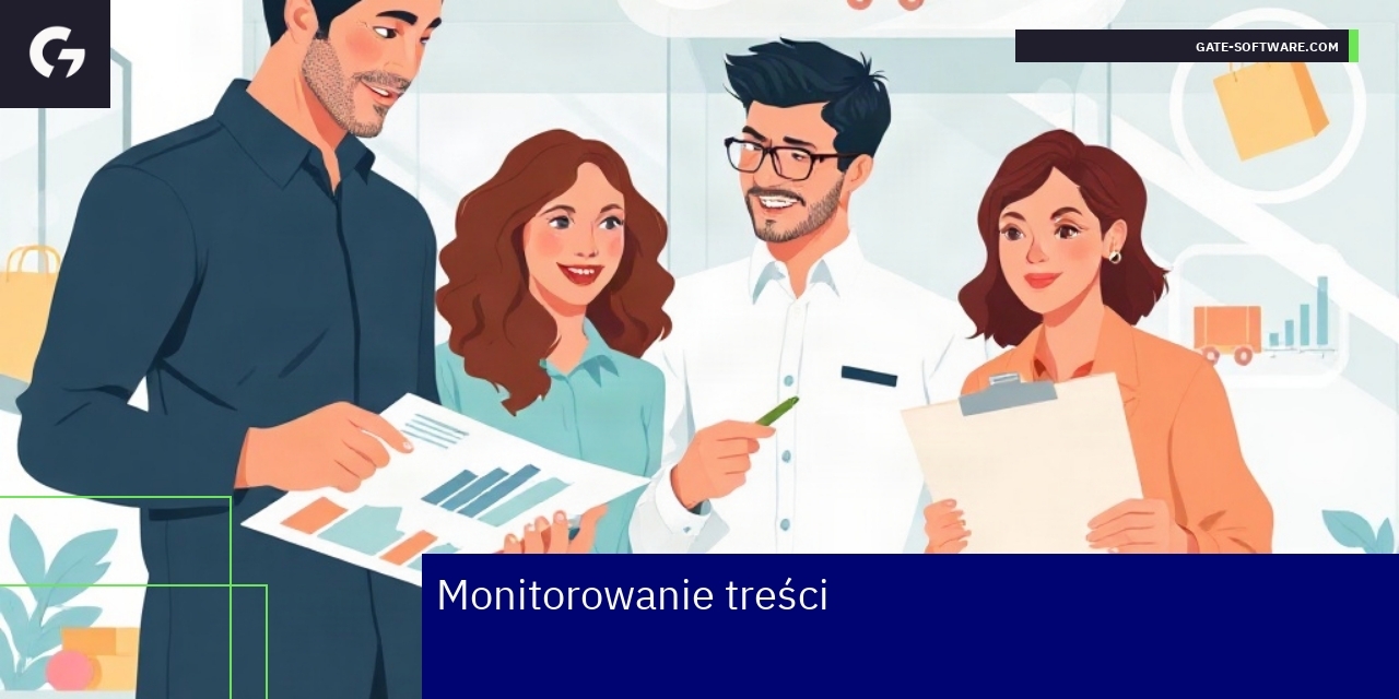 Monitorowanie i optymalizacja treści w Hyva Schemat procesu monitorowania treści w Hyva