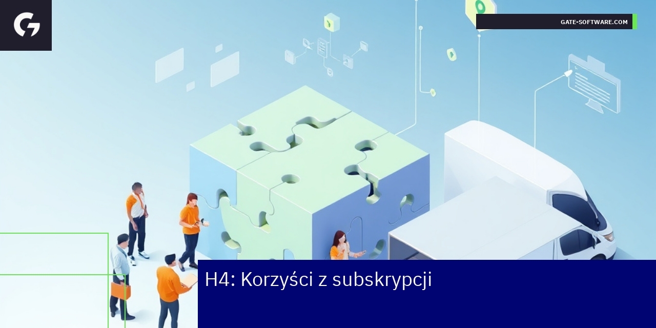 Grafika obrazująca korzyści z subskrypcji Hyva