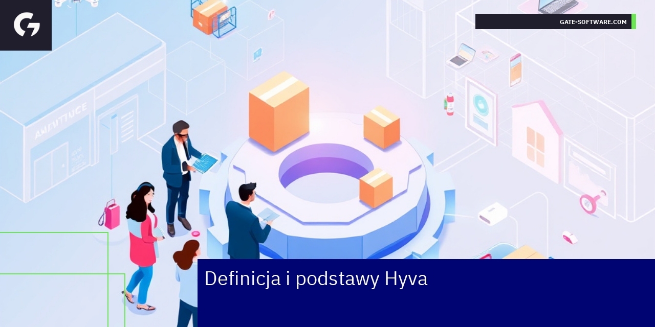 Korzyści i zastosowania Hyva w e-commerce Schemat przedstawiający korzyści wdrożenia Hyva