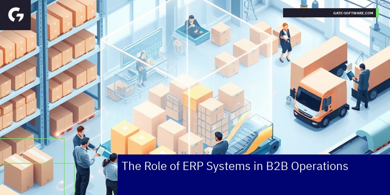 ERP integration optimizing B2B supply chain processes