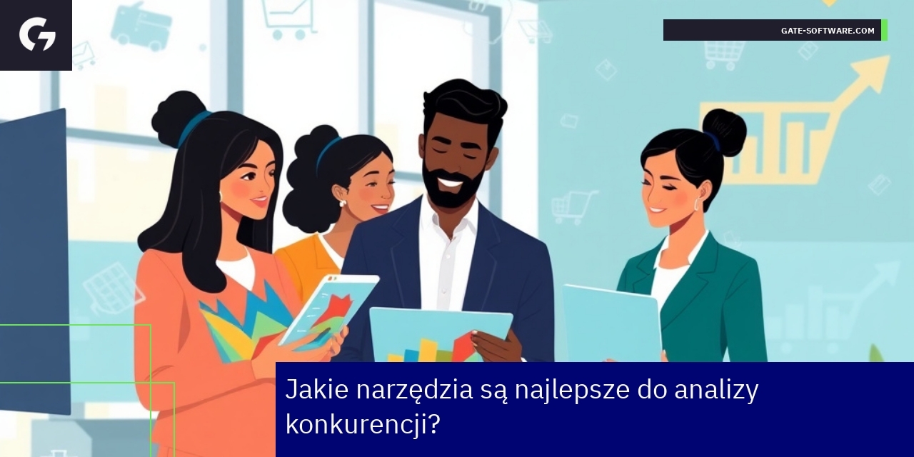 Najlepsze narzędzia do analizy konkurencji Diagram przedstawiający narzędzia analizy rynku