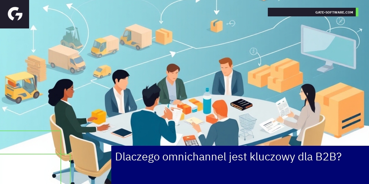 Schemat integracji kanałów w strategii omnichannel