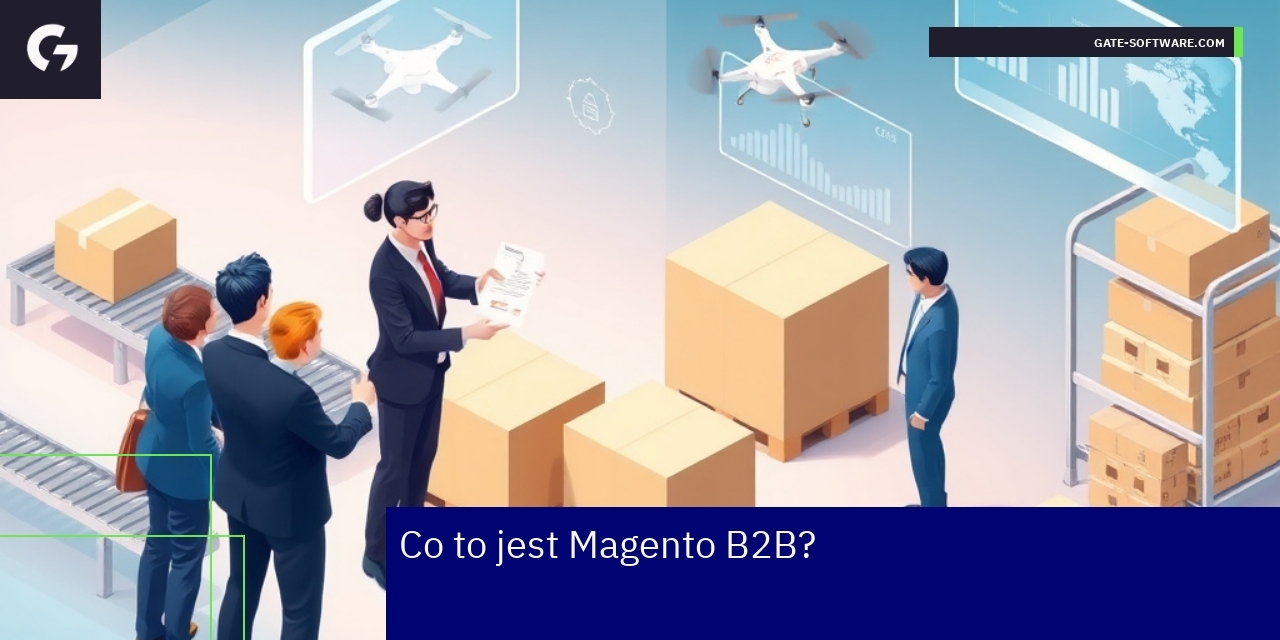 Zasady działania Magento B2B w handlu firmowym