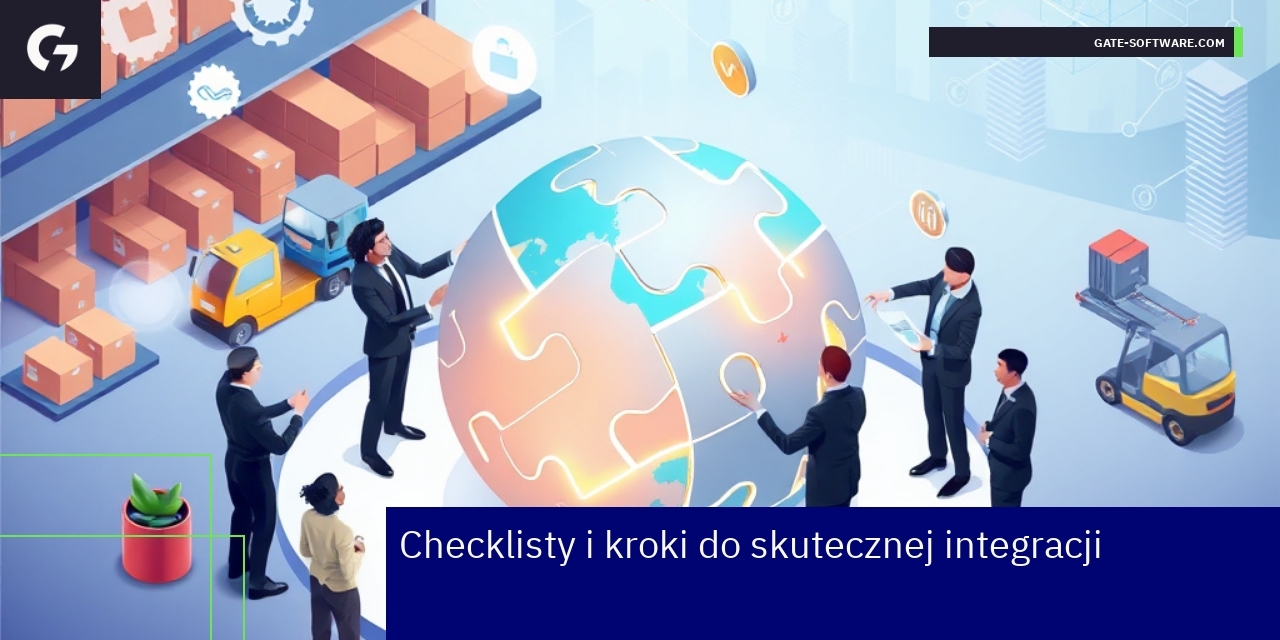 Schemat integracji systemów i zespołów B2B