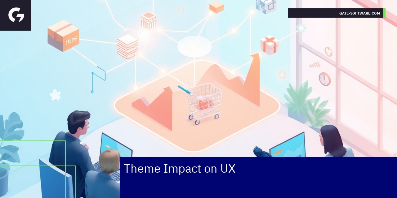 Diagram showing theme impact on UX and analytics