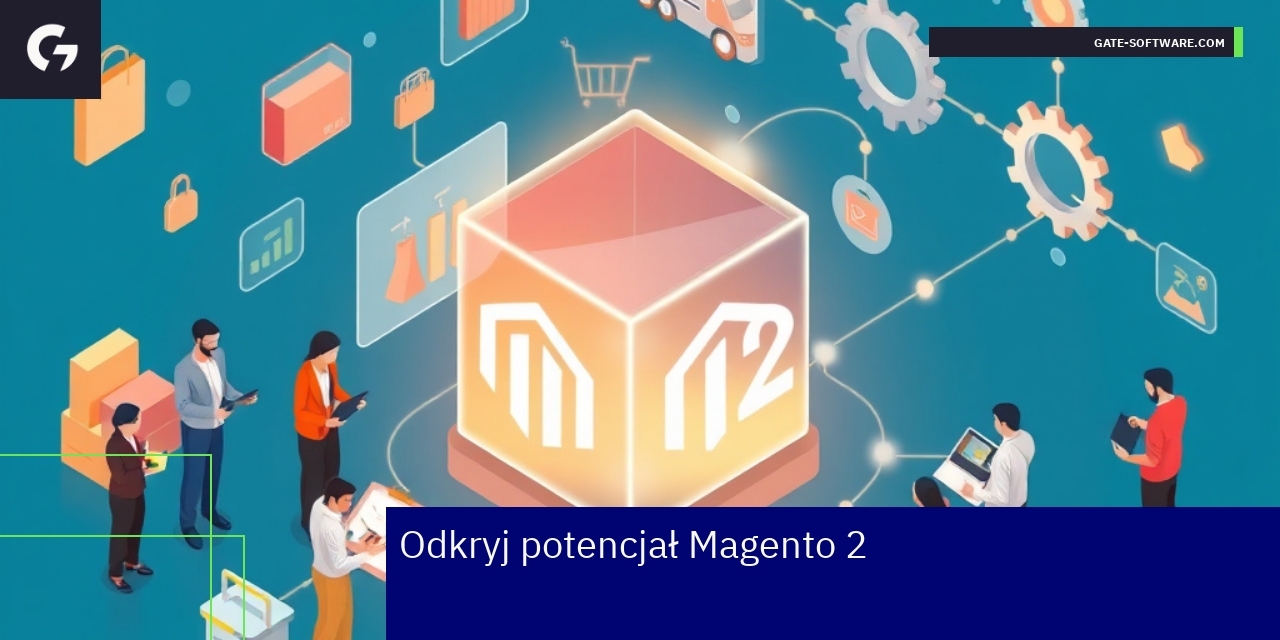 schemat integracji i rozwoju platformy Magento 2