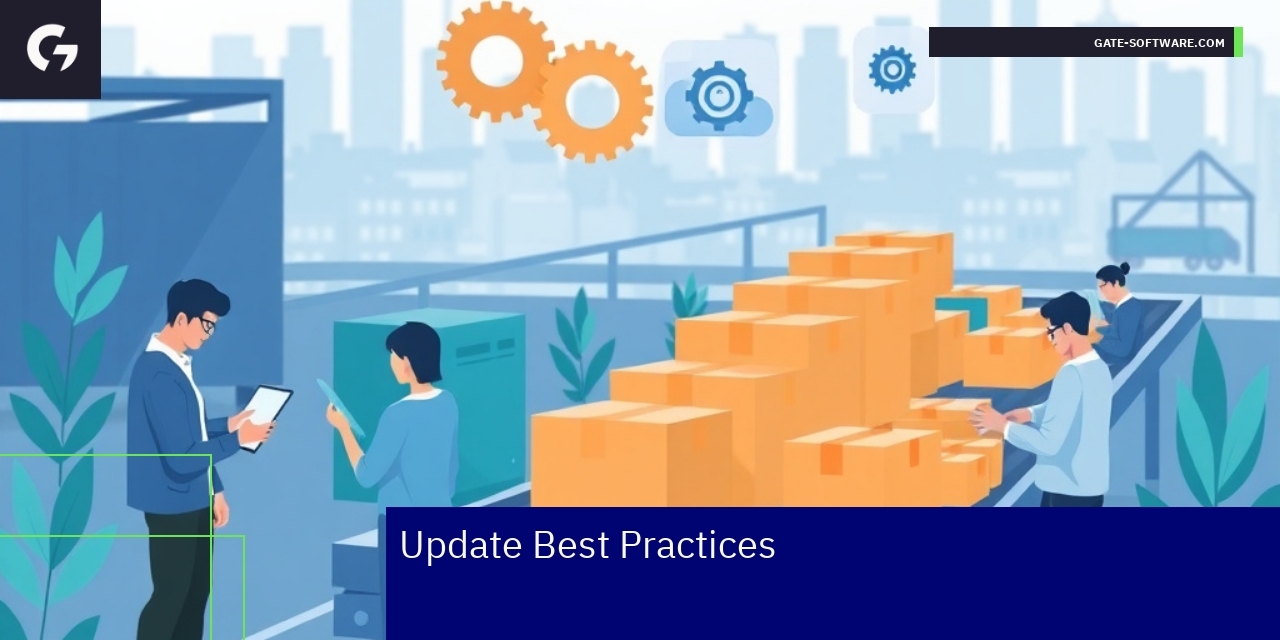 Illustration of maintenance tools and performance monitoring