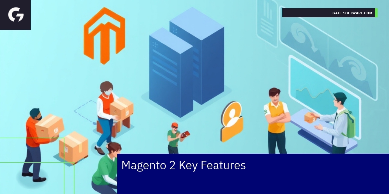 Magento 2 store interface with Hyva theme overview