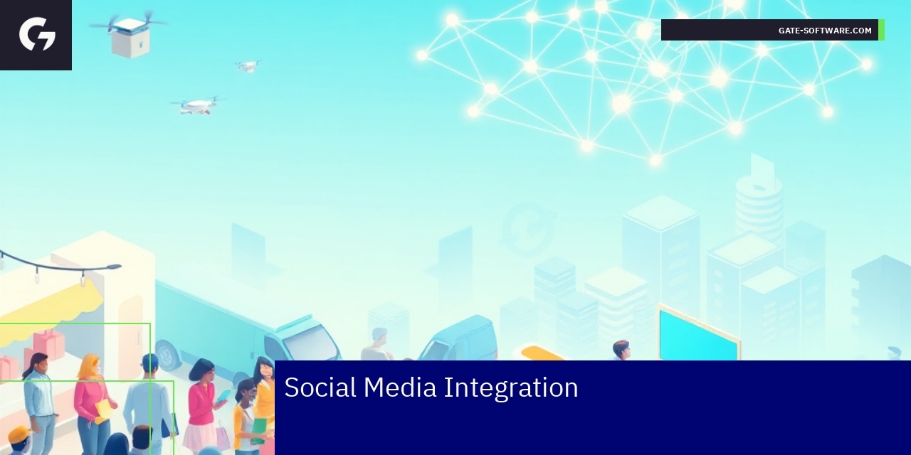 Hyva PWA Social Media Integration Benefits User engaging with social media on Hyva PWA