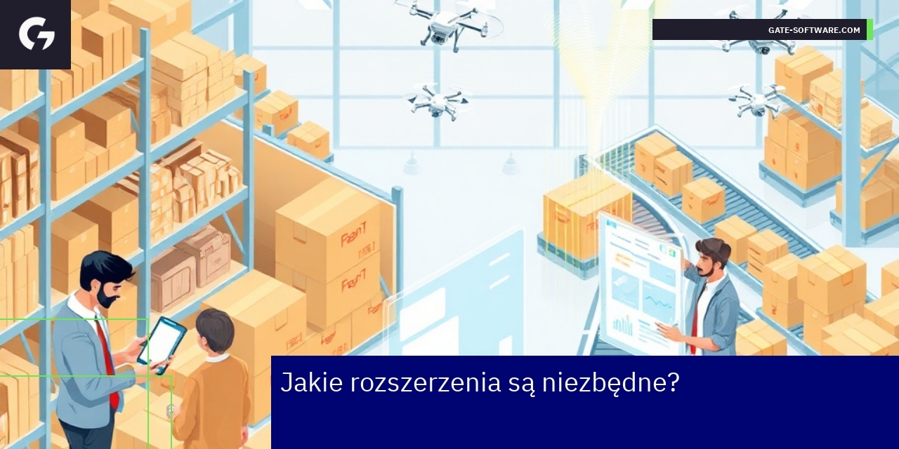 Schemat rozszerzeń zarządzania zapasami i analizy