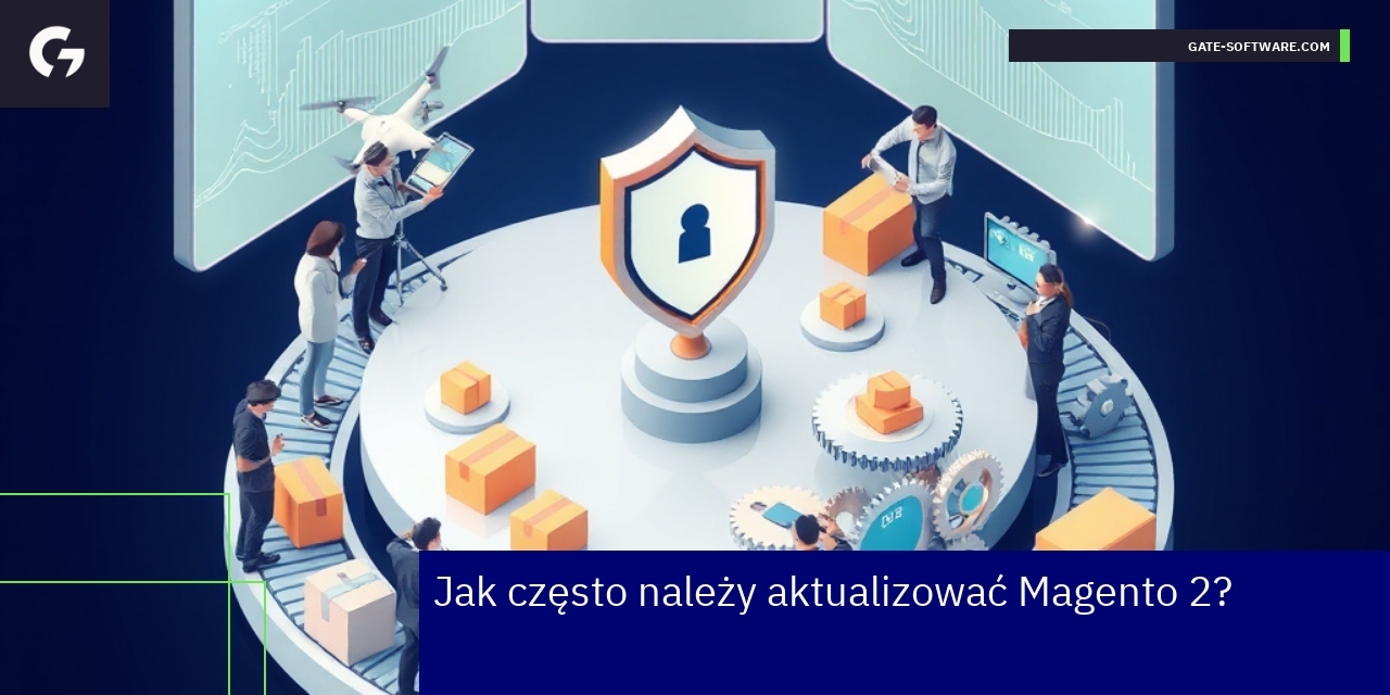 Schemat procesu aktualizacji oprogramowania Magento 2