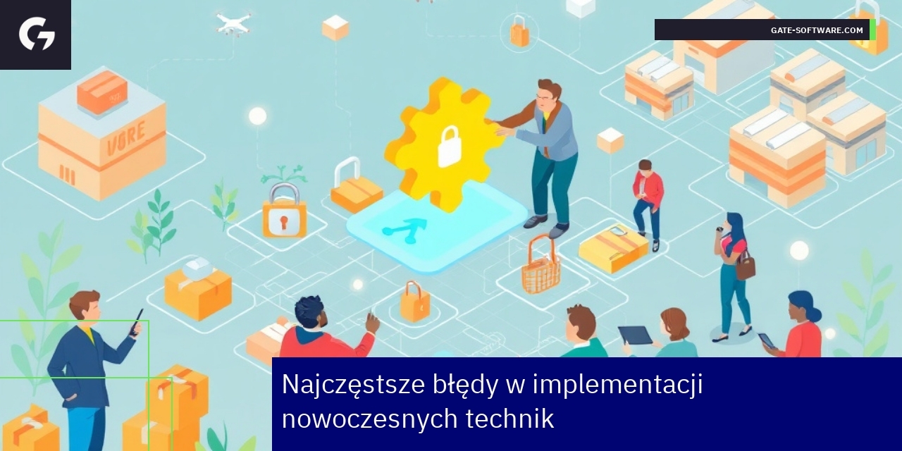 Diagram przedstawiający błędy wdrażania Hyva