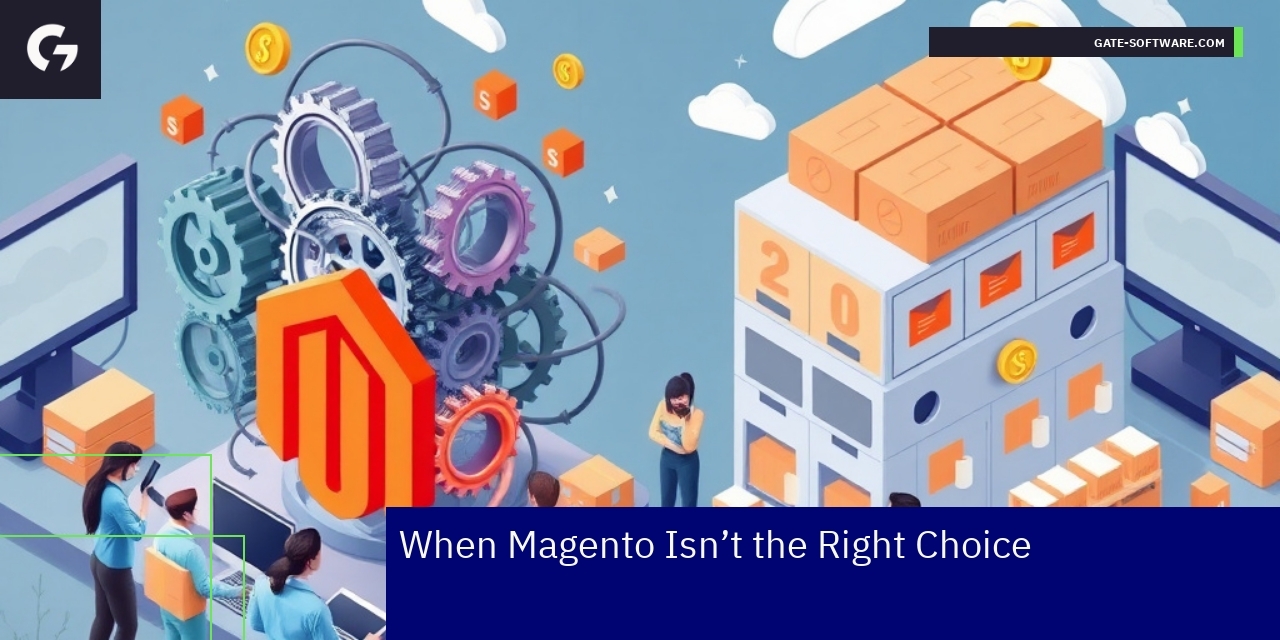 When Magento Is Not the Right Choice Businessperson choosing between ecommerce platforms