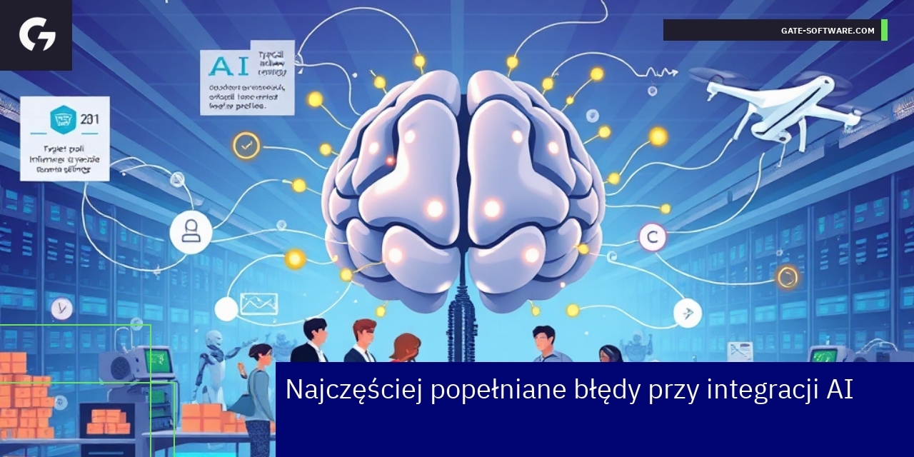 Schemat błędów podczas integracji sztucznej inteligencji