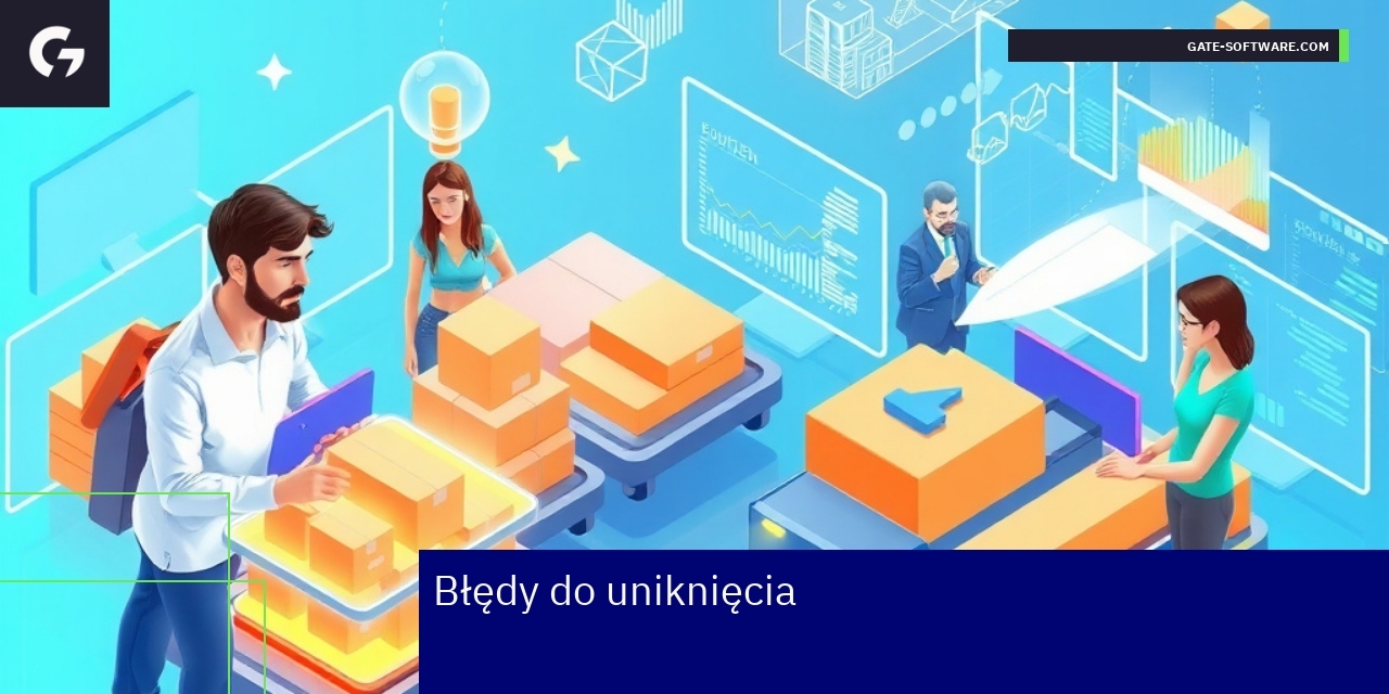 Schemat błędów w wydajności sklepów internetowych